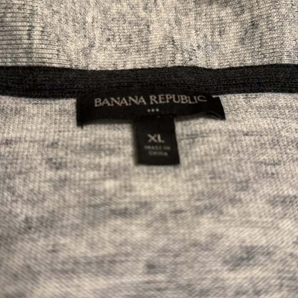 Banana Republic Men’s Gray Heather Lightweight Cardigan Size XL - Picture 4 of 5